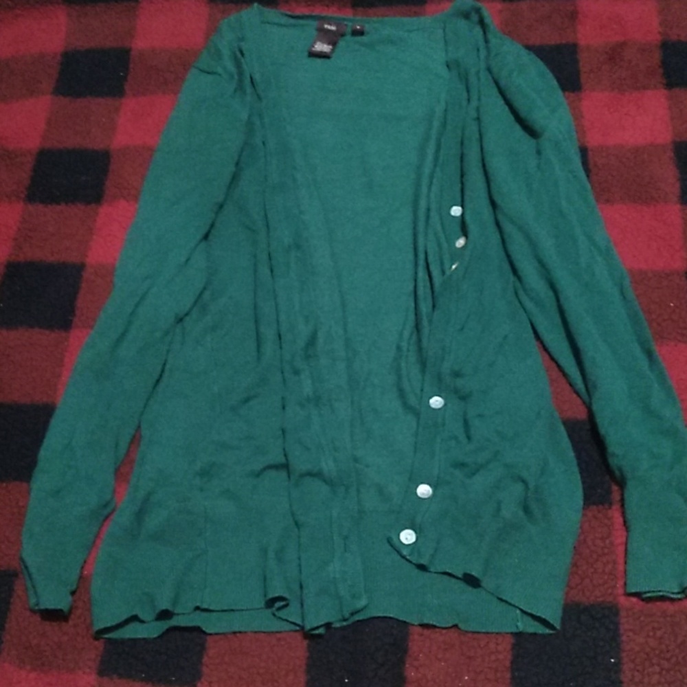 esciô Green Button-up Coverup
